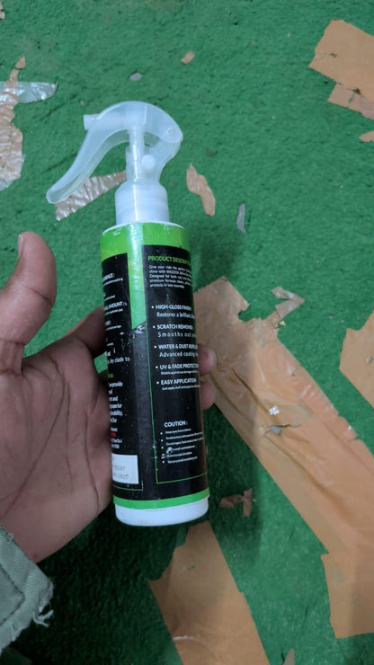 All in One Polish 150 ml and Microfiber Cloth