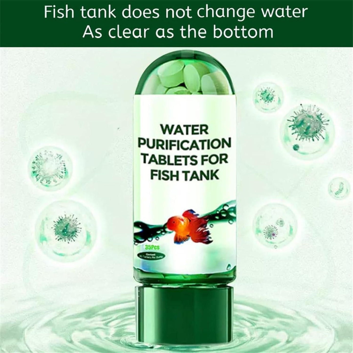 YegBong™Water Purification Tablets For Fish Tank (150 Tablets)+Free Consultation Call