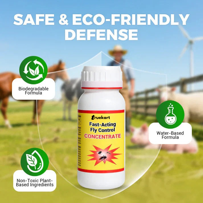 Fast Acting Fly Control Concentrate 200 ml Pack of 2