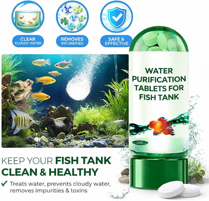 YegBong™Water Purification Tablets For Fish Tank (150 Tablets)+Free Consultation Call