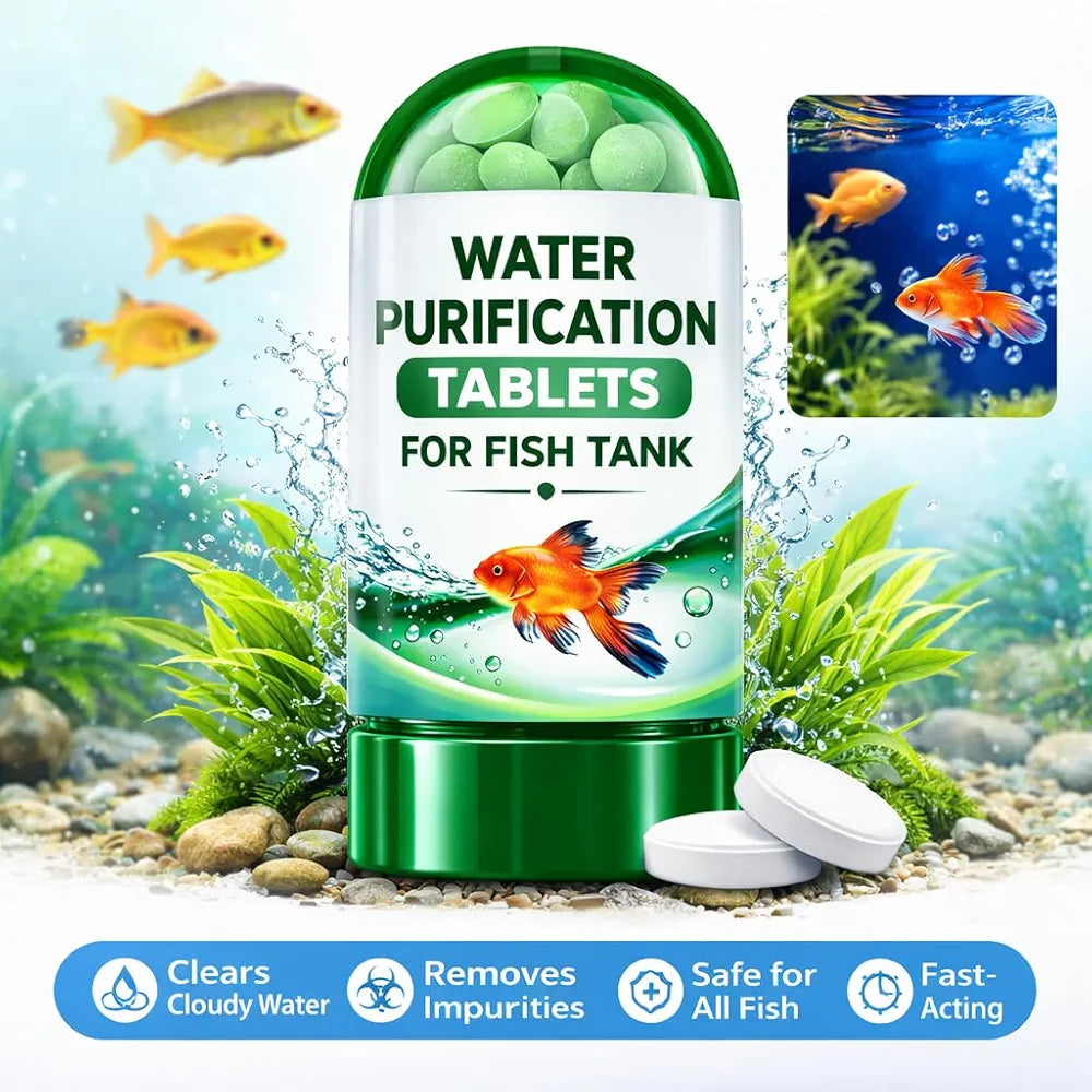 YegBong™Water Purification Tablets For Fish Tank (150 Tablets)+Free Consultation Call