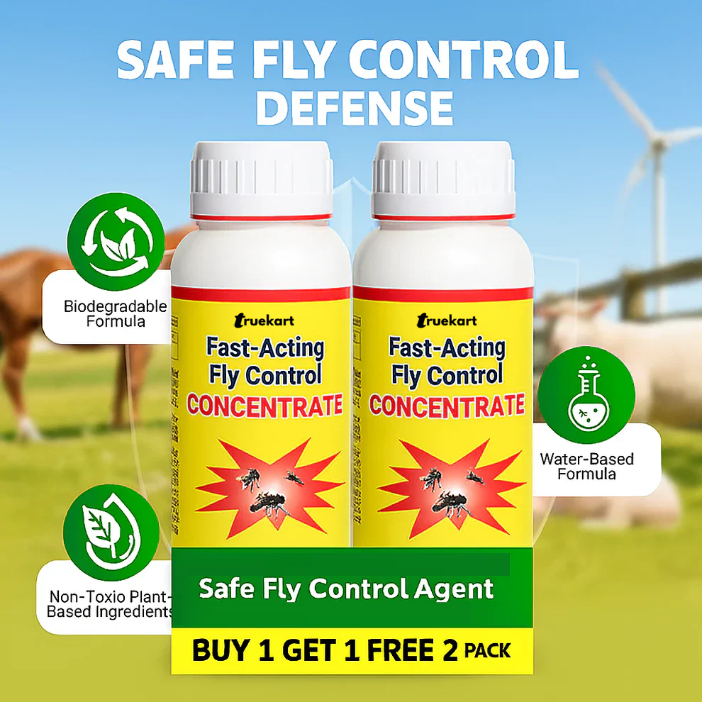 Fast Acting Fly Control Concentrate 200 ml Pack of 2