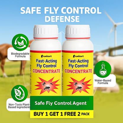 Fast Acting Fly Control Concentrate 200 ml Pack of 2