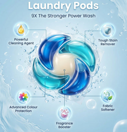UltraClean 5-in-1 Laundry Capsules (50 Days Pack)
