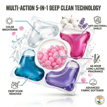 UltraClean 5-in-1 Laundry Capsules (50 Days Pack)