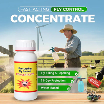 Fast Acting Fly Control Concentrate 200 ml Pack of 2